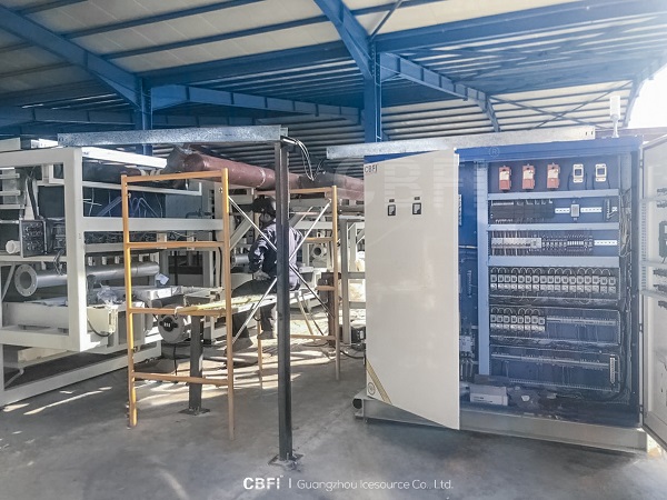 Installation of Ice Block Machine Components