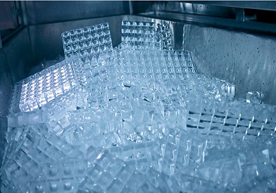 CBFI Produces 10 Tons of Cube Ice Machine