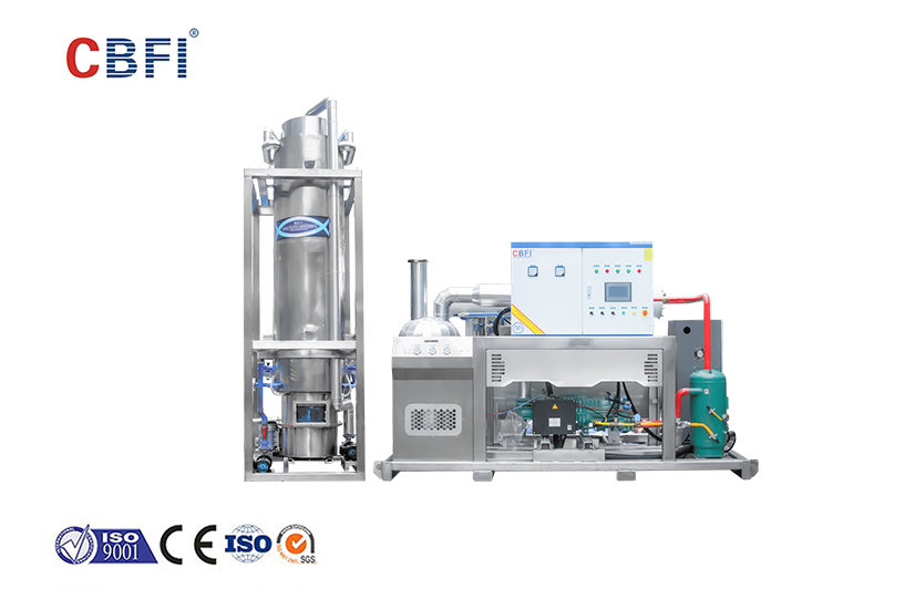 CBFI Solid Tube Ice(with flat cut ends) Machine