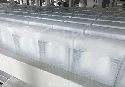 Máquinas de hielo en bloque con enfriamiento directo de 16 CBFI de 5 toneladas por día: Promoción de planta de hielo de 800 toneladas