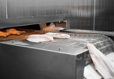Métodos de refrigeración para túneles de congelación rápida de doble espiral