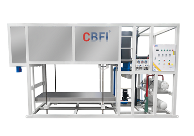 Máquina para fabricar hielo en bloques CBFI de 5 toneladas: Producción de hielo eficiente y de alta calidad
